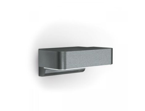 Lampa elewacyjna bez czujnika Steinel L 800 C LED Connect 7,5W 3000K 466lm IP44 IK03 230V antracyt / aluminium