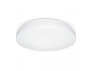 Oprawa z czujnikiem ruchu i zmierzchu RS PRO P2 Płaska S 15,1W LED HF 1608lm 3000K IK03 IP54 230V biała/ tworzywo sztuczne