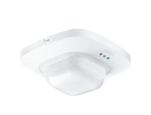 Czujnik obecności i zmierzchu IR Quattro 8m KNX V3.1 podtynkowy IP20 kwadrat biały