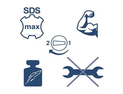 Młotowiertarka Scheppach DH1600MAX - 7