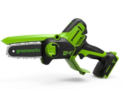 24V minipilarka łańcuchowa Greenworks G24MCS10K2 zestaw ładowarka + aku 2Ah - 2