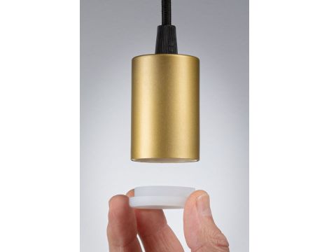 Lampa sufitowa RAVI E27 max.60W IP44 230V złoty / czarny matowy / metal - 2