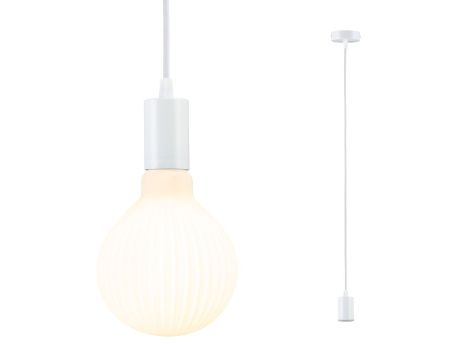 Lampa sufitowa RAVI E27 max.60W IP44 230V biały matowy / metal - 3