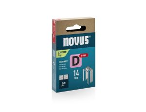 Zszywki typ D 53 F/14 D NOVUS super stabilne [600 szt.]