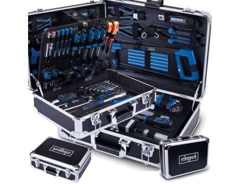 Zestaw kluczy Scheppach TB200 w walizce - 141 elementów