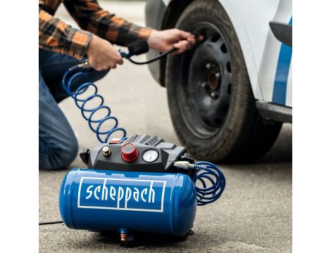 Kompresor Scheppach HC06 6 L + zestaw akcesoriów - 11