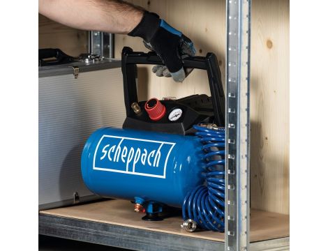 Kompresor Scheppach HC06 6 L + zestaw akcesoriów - 7