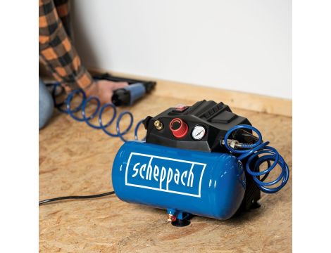 Kompresor Scheppach HC06 6 L + zestaw akcesoriów - 6