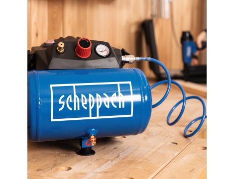 Kompresor Scheppach HC06 6 L + zestaw akcesoriów - 3