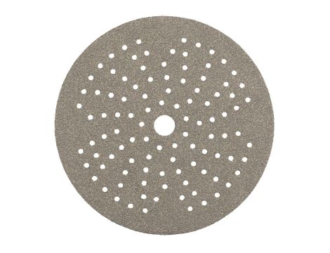 Wielootworowe krążki ścierne gr. 120 do szlifierek mimośrodowych na rzep, fi 125 mm (5 sztuk) Wolfcraft