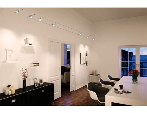 Źródło światła LED GU5.3 6W DIM 445lm 38st. 3000K 12V tworzywo sztuczne / chrom - 3