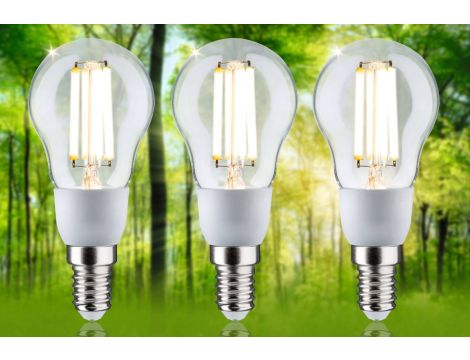 Źródło światła LED ECO LINE G45 3X2.5W 525lm E14 3000K 230V przezroczysty / szkło - 2