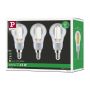 Źródło światła LED ECO LINE G45 3X2.5W 525lm E14 3000K 230V przezroczysty / szkło - 4