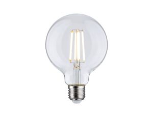 Źródło światła LED ECO LINE G95 4W 840lm E27 3000K 230V przezroczysty / szkło