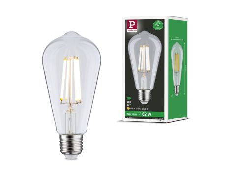 Źródło światła LED ST64 4W 840lm E27 3000K 230V przezroczysty / szkło - 4
