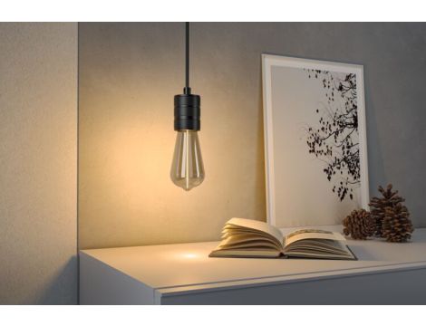 Źródło światła LED ST64 Float Shine 2.8W 90lm E27 1800K 230V przydymiony / szkło - 4