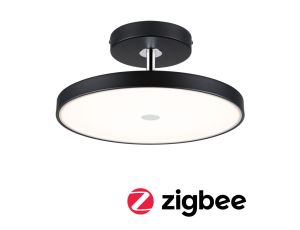 Oprawa sufitowa HILDOR LED SH ZIGBEE 3.0 DIM 26.5W 400mm 2100lm 2700K 230V czarny matowy/ metal
