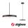 Lampa wisząca HILDOR LED SH ZIGBEE 3.0 DIM 17W 310mm 1000lm 2700K 230V czarny matowy / metal