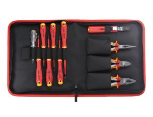 Zestaw 11 narzędzi dla elektryka FELO w etui - image 2