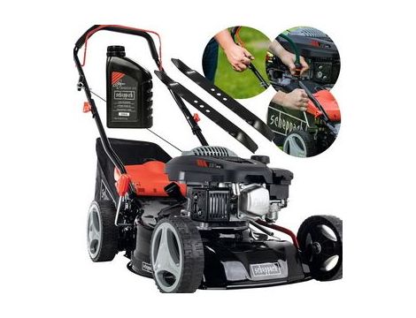 Kosiarka spalinowa Scheppach MP132-42 + olej + noż