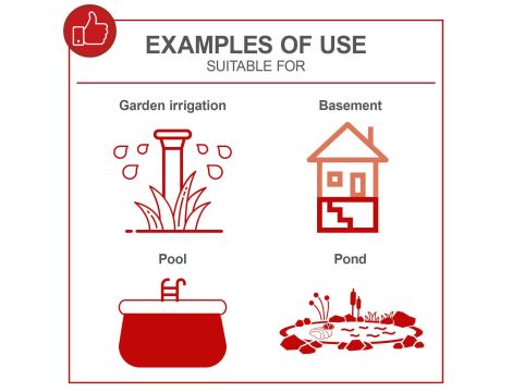Pompa do wody brudnej DWP750 scheppach - 6