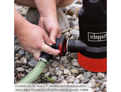 Pompa do wody brudnej DWP750 scheppach - 7