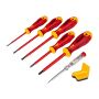 Zestaw 5 wkrętaków FELO Ergonic VDE + próbnik napięcia 220-250V + magnetyzer - 2