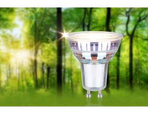 Źródło światła LED GU10 ECO LINE 2.5W 450lm 3000K 230V srebrny / szkło - image 2