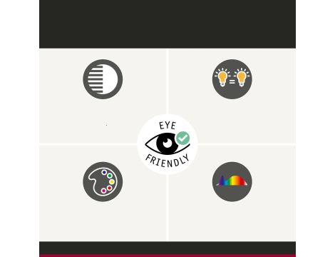 Źródło światła LED GU10 ECO LINE 2.5W 450lm 4000K 230V srebrny / szkło - 5