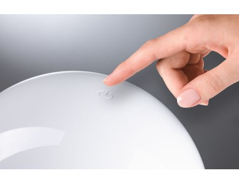 Lampka stołowa akumulatorowa ONZO LED 3-STEP DIM USB-C 2.6W 240lm 2700K IP44 biały połysk / tworzywo sztuczne - 5