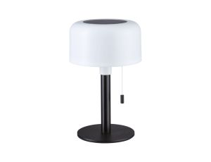 Lampka stołowa solarna BARTJA LED 3-STEP DIM USB-C 1.6W 160lm 2700K IP44 czarny / tworzywo sztuczne - image 2
