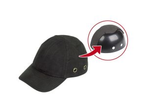 Czapka ochronna z daszkiem Wolfcraft - czarna - image 2