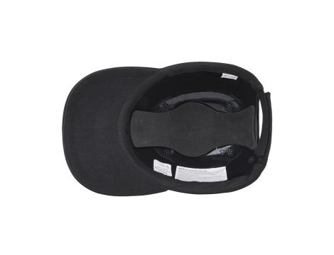 Czapka ochronna z daszkiem Wolfcraft - czarna - 3