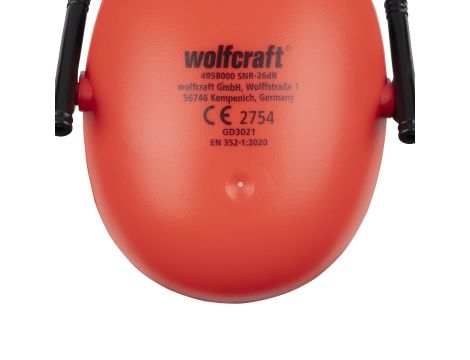 Nauszniki ochronne Wolfcraft - Compact, 26 db - 5