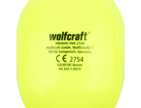 Nauszniki dla dzieci, zielone Wolfcraft - 5