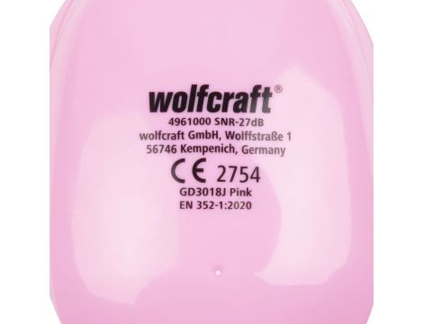 Nauszniki dla dzieci, różowe Wolfcraft - 5