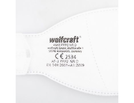 Maska ochronna Wolfcraft - FFP2 [2 szt.] - 4