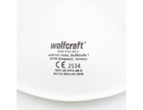 Maska ochronna Wolfcraft - FFP2 [15 szt.] - 4