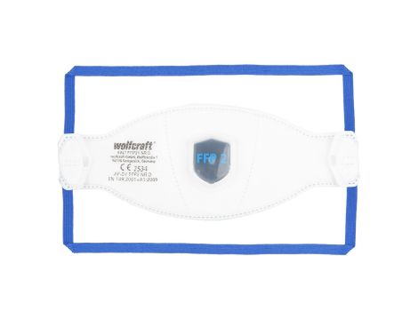 Maska ochronna z zaworem Wolfcraft - FFP2 V [2 szt.] - 4
