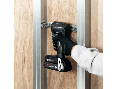 Zakrętarka udarowa 18V Panasonic EY1PD1 + ładowarka + 2 x aku 18 V / 5,0 Ah + systainer - 3
