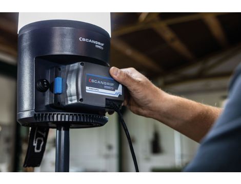 Nieoślepiająca akumulatorowa lampa robocza 360 stopni 6000 lm AREA 6 CONNECT 03.6108C - 3