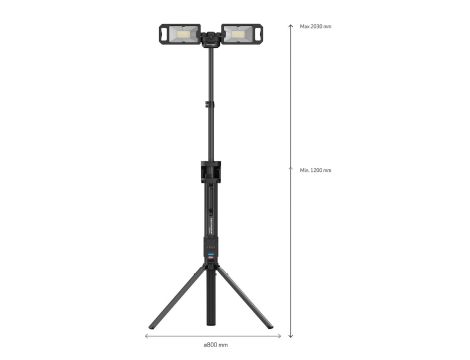 Akumulatorowa lampa budowlana 5000 lm ze zintegrowanym statywem TOWER 5 CONNECT 03.6105C - 3