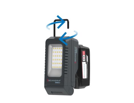 Kompaktowa lampa robocza 1000 lm BASIC CONNECT 03.6109C - 4