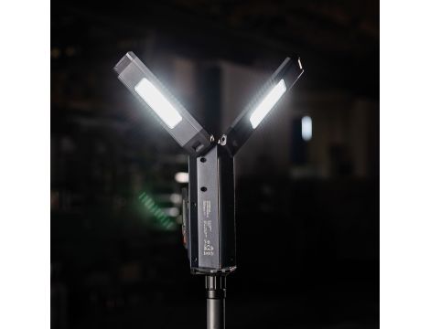 Lampa robocza z dwiema głowicami 2500 lm ze statywem TOWER COMPACT CONNECT 03.6110C - 3