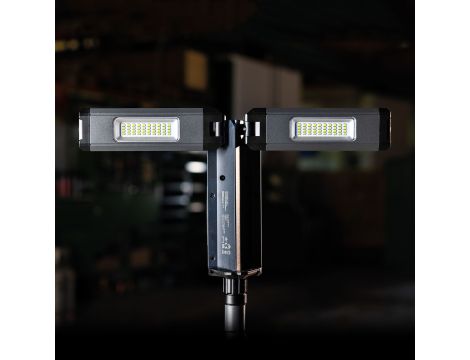 Lampa robocza z dwiema głowicami 2500 lm ze statywem TOWER COMPACT CONNECT 03.6110C - 4