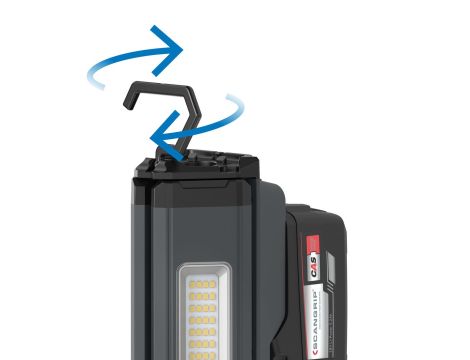 Akumulatorowa lampa robocza z dwoma głowicami 2500 lm DUO CONNECT 03.6111C - 11