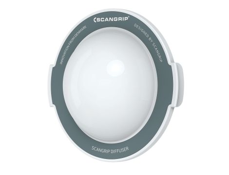 Dyfuzor rozpraszający światło lamp roboczych SCANGRIP DIFFUSER 03.5750 do lamp NOVA 4 i MULTIMATCH 3 - 12