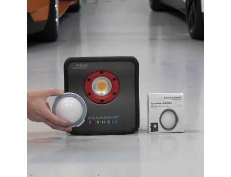 Dyfuzor rozpraszający światło lamp roboczych SCANGRIP DIFFUSER 03.5750 do lamp NOVA 4 i MULTIMATCH 3 - 13
