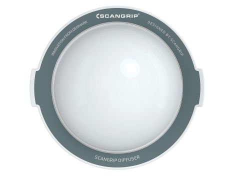Dyfuzor rozpraszający światło lamp roboczych SCANGRIP DIFFUSER LARGE 03.5751 do lamp NOVA 4 C+R, 6K 6K C+R, 6 SPS, 10 SPS, 10 Connect, 12K i MULTIMATCH 8