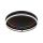 Plafoniera SPACEGLOW ONE LED 3D DIM RGB rainbow 38W 3900lm 3000-6500K pilot  230V czarny matowy / metal